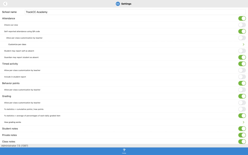 #7. TrackCC Attendance Plus (macOS) 由: TrackCC Inc.