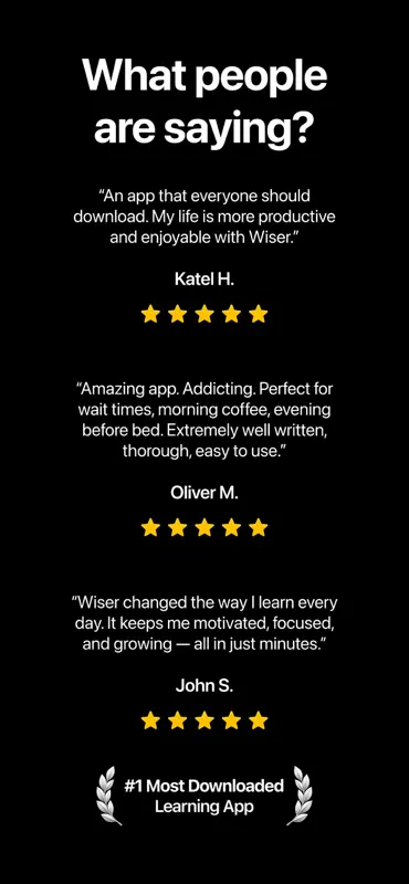 Wiser: Bite-Sized Learning screenshot 7 of 7