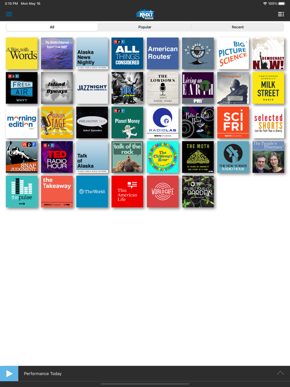 KMXT iPad screenshot 5 - News app