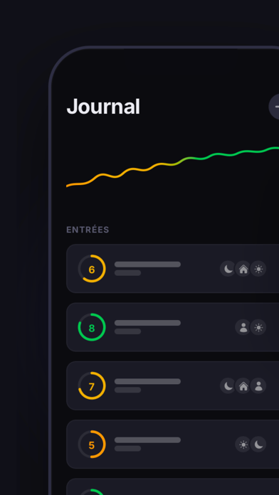 Screenshot #1 pour InnerPulse - Mood Tracker