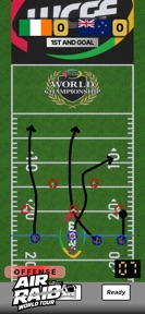 Air Raid Flag Football Game screenshot