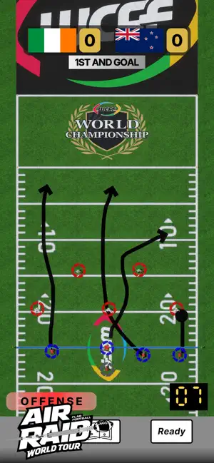 Air Raid Flag Football Game screenshot 3