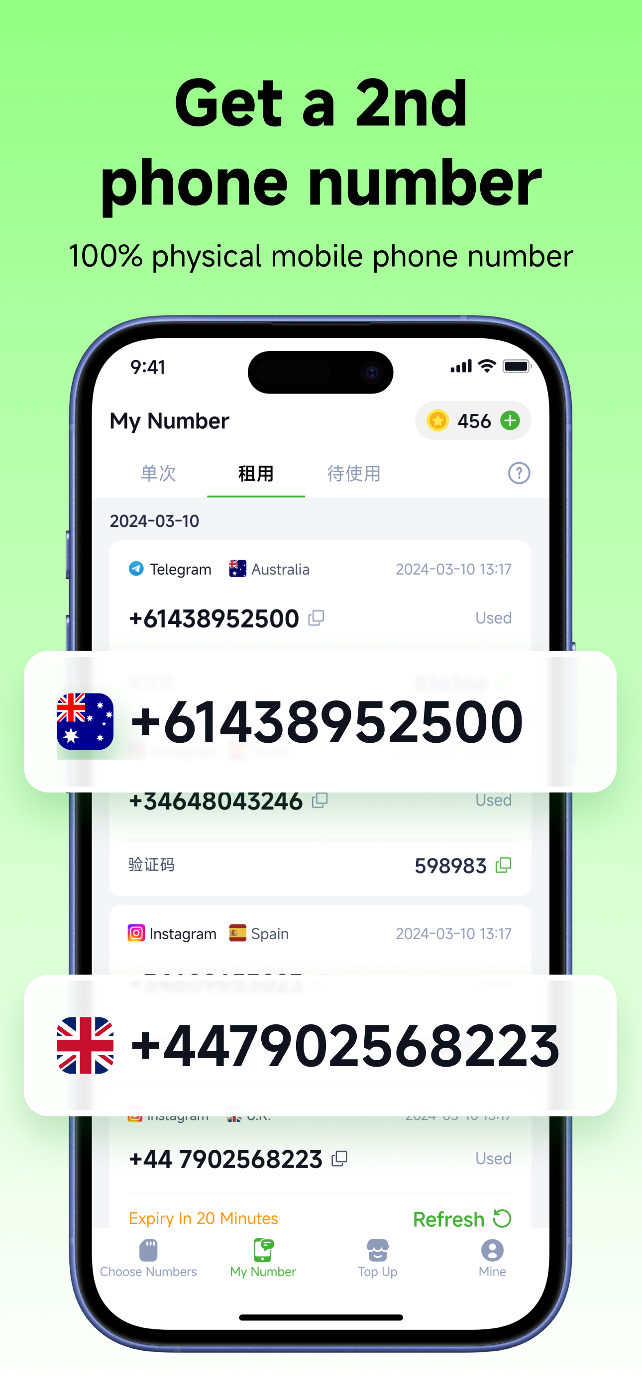 Virtual SMS-Virtual Number