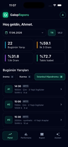 Galop Raporu 스크린샷 2