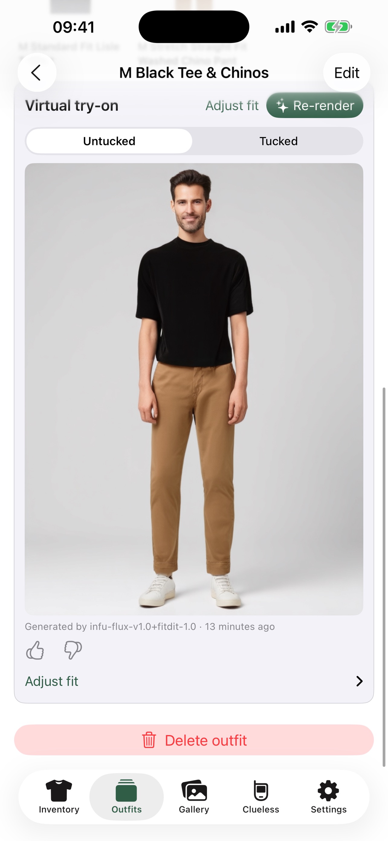 Screenshot 1 of clothes and stuff