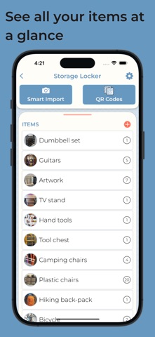 StorageAI screenshot