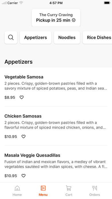 The Curry Craving app screenshot 2
