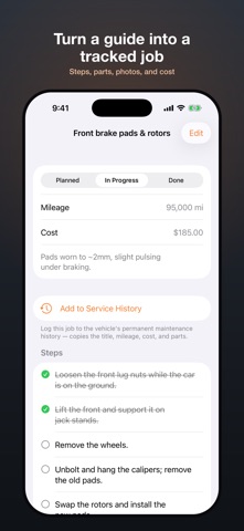 AI Certified Mechanic iPhone screenshot