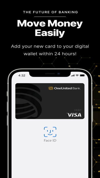 OneUnited Bank Mobile Banking Screenshot