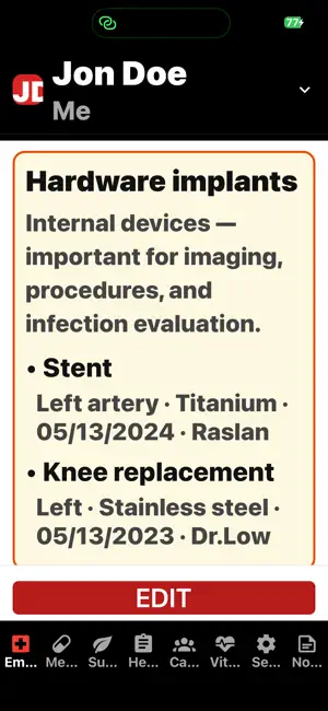 SeniorHealthCompanion screenshot 2