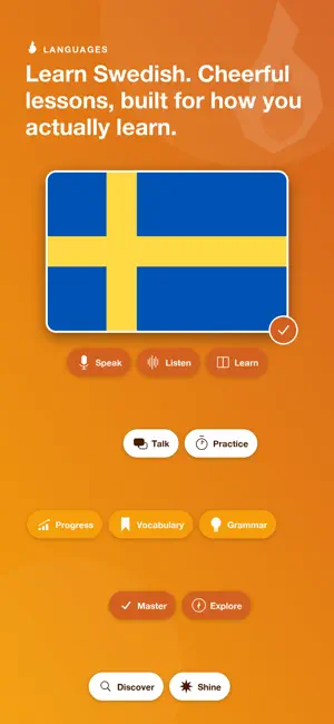 Learn Swedish - BrightLingo screenshot 1
