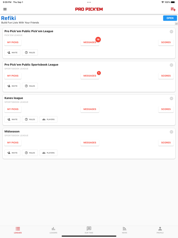 Screenshot #4 pour Pro Pick'em