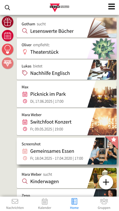 CVJM Fellbach screenshot