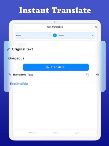 AI Translator: All Languages iPad screenshot
