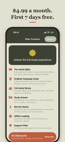 The Pillar Bible Study Screenshot 3 of 10