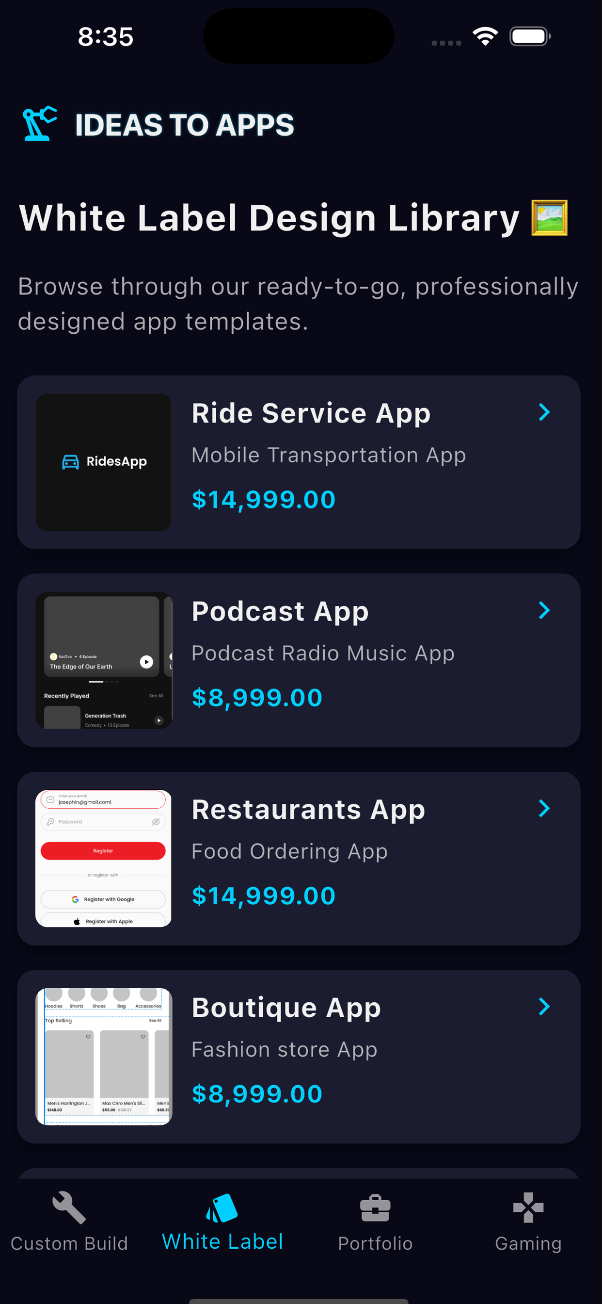 Ideas to Apps screenshot 3