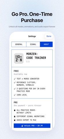 Morzen: Code Trainer Screenshot 6 of 6