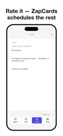 ZapCards: Active Recall Screenshot 2 of 5