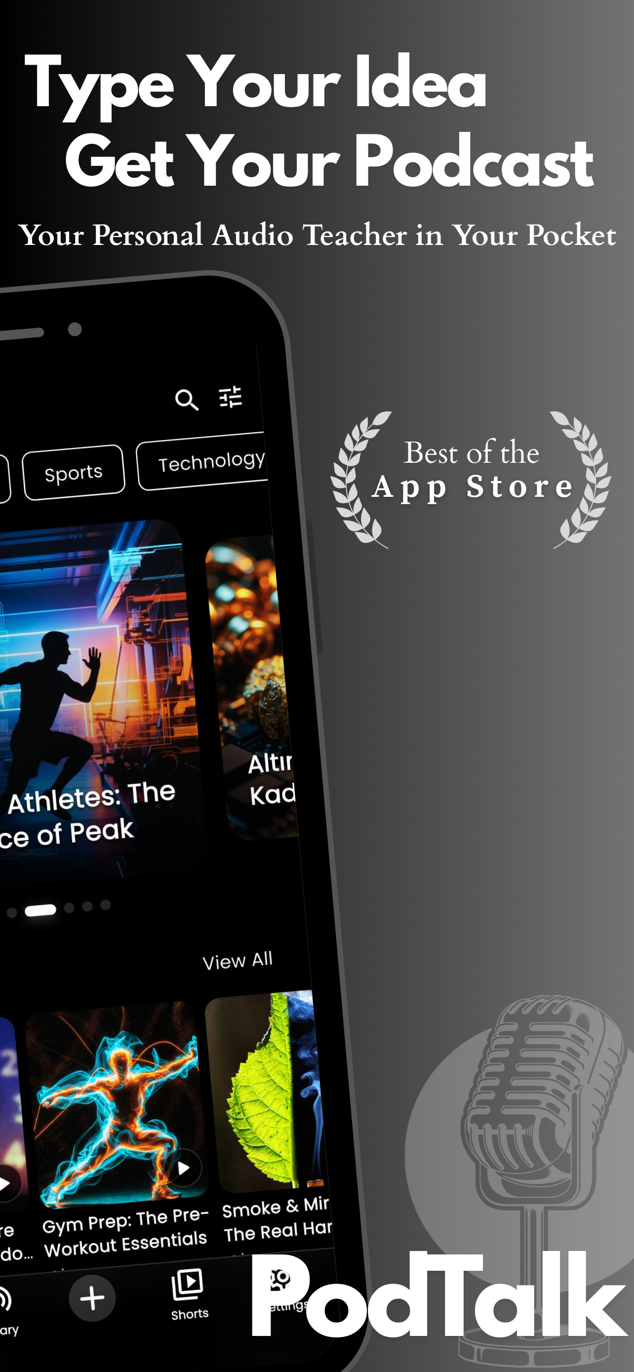 PodTalk: AI Podcast Maker screenshot 3