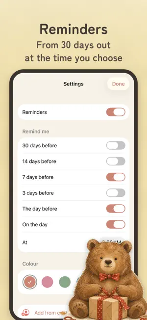 Berrily: Birthday Reminder screenshot 4