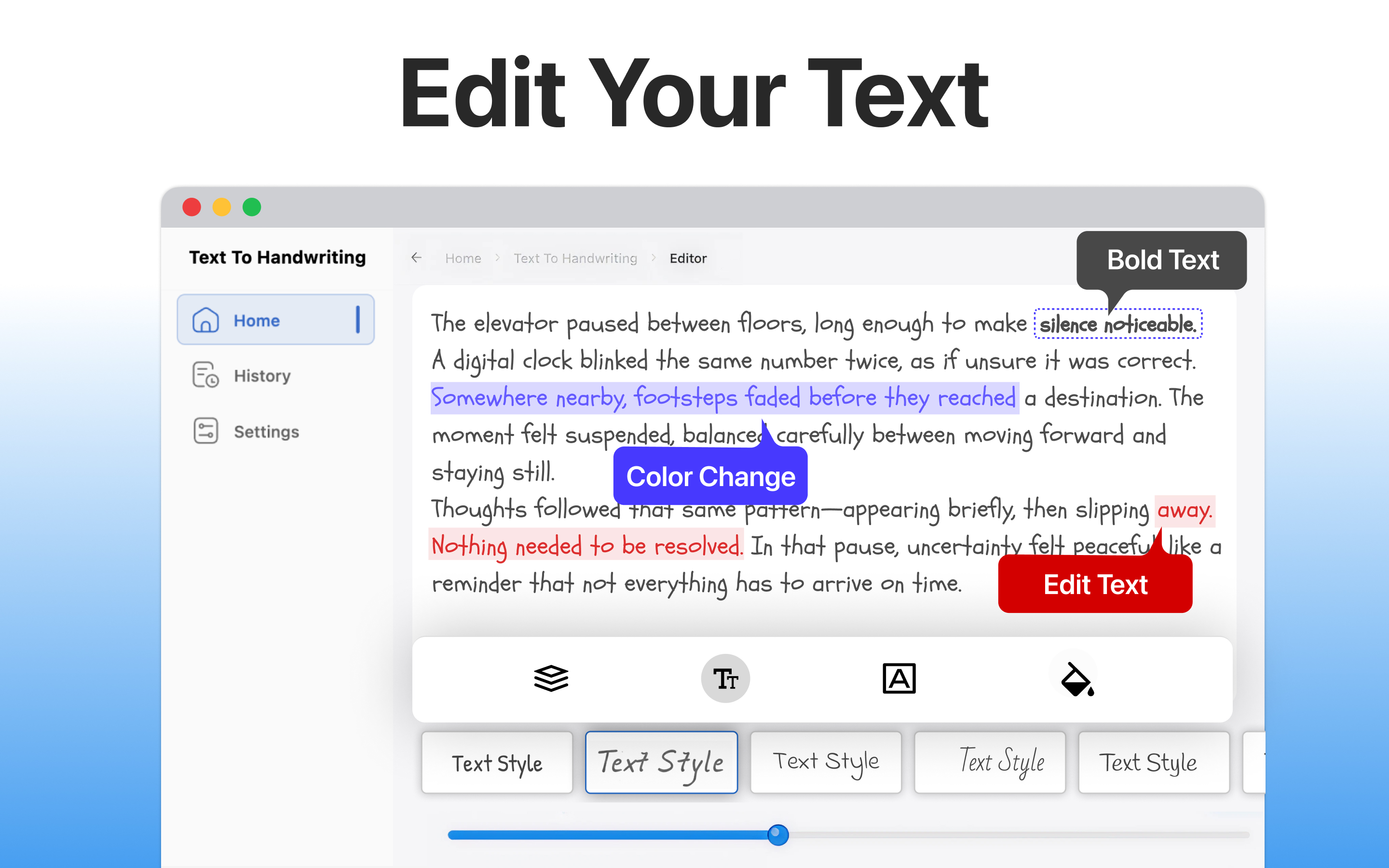 Text To Handwriting screenshot 14
