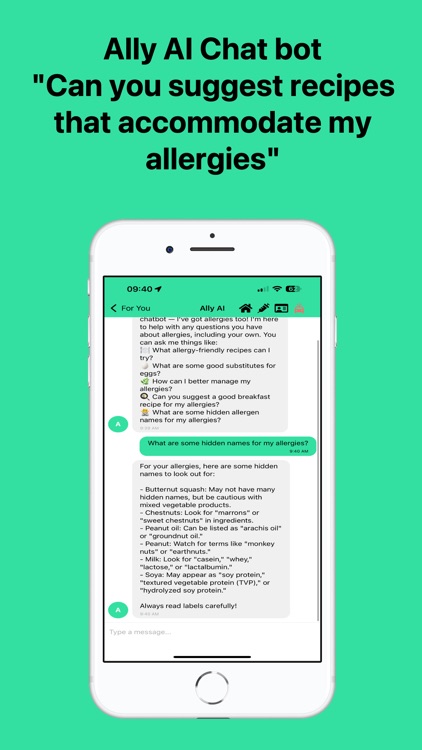 Allergy Aid: Manage Allergies