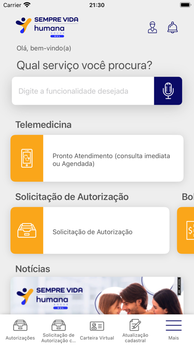 Sempre Vida Humana Saúde Sul Screenshot