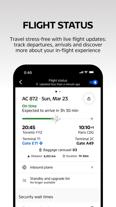Air Canada + Aeroplan Screenshot 3 - AppWisp.com Air Canada + Aeroplan Screenshot 3 - AppWisp.com