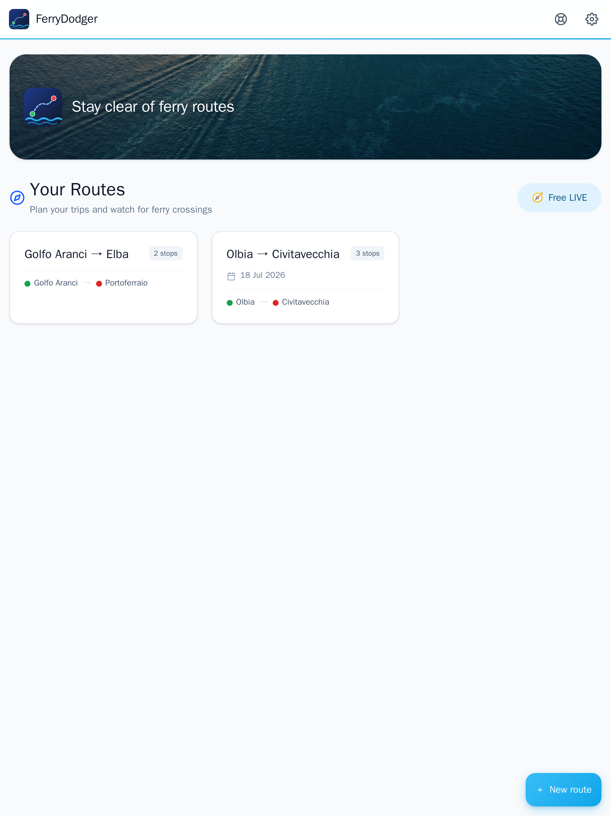 FerryDodger – Ferry Alerts NAV screenshot 8