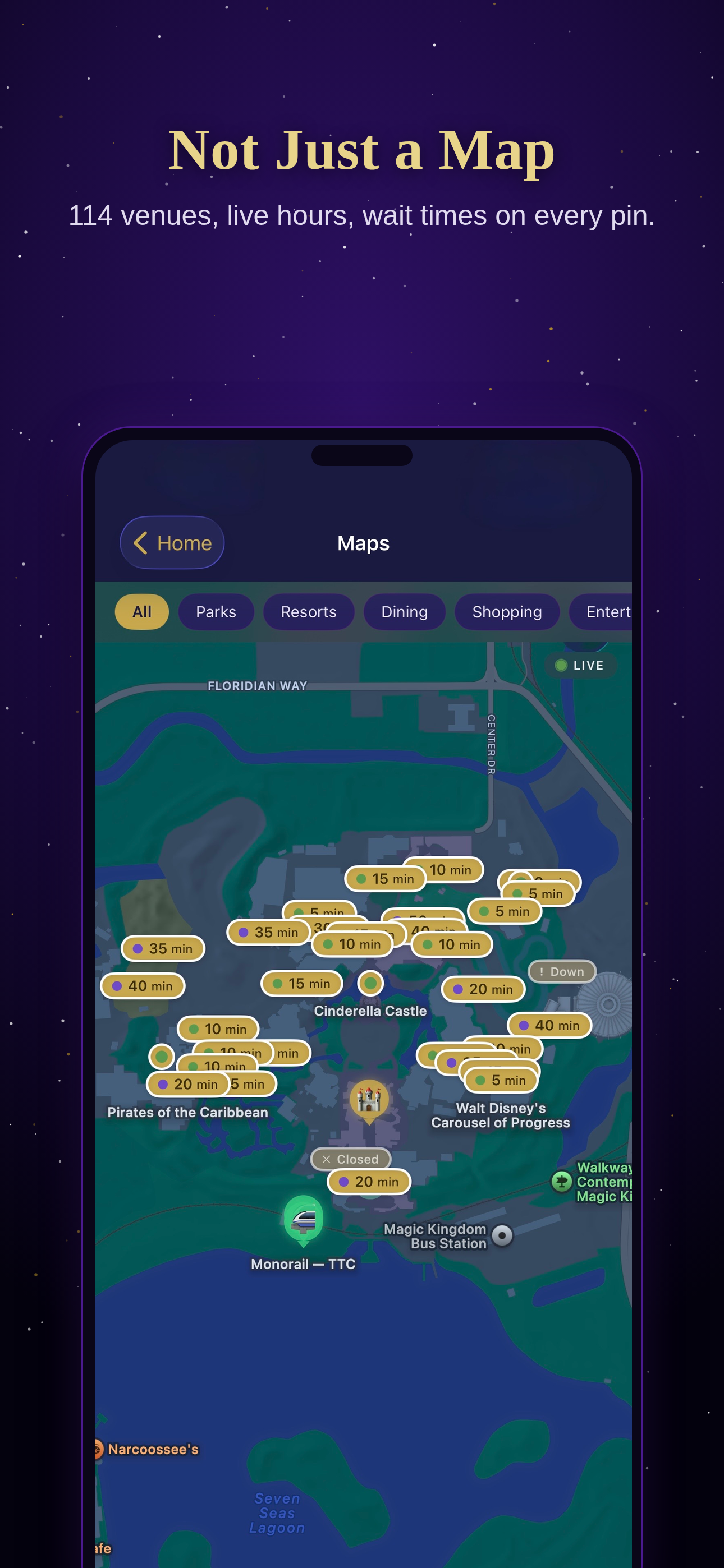Starlit Magic: Park Guide screenshot 5