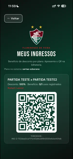 Socio Torcedor Touro do sertao screenshot 1
