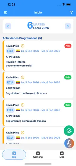 Capture d'écran de LinkTask Pro sur iPhone 4