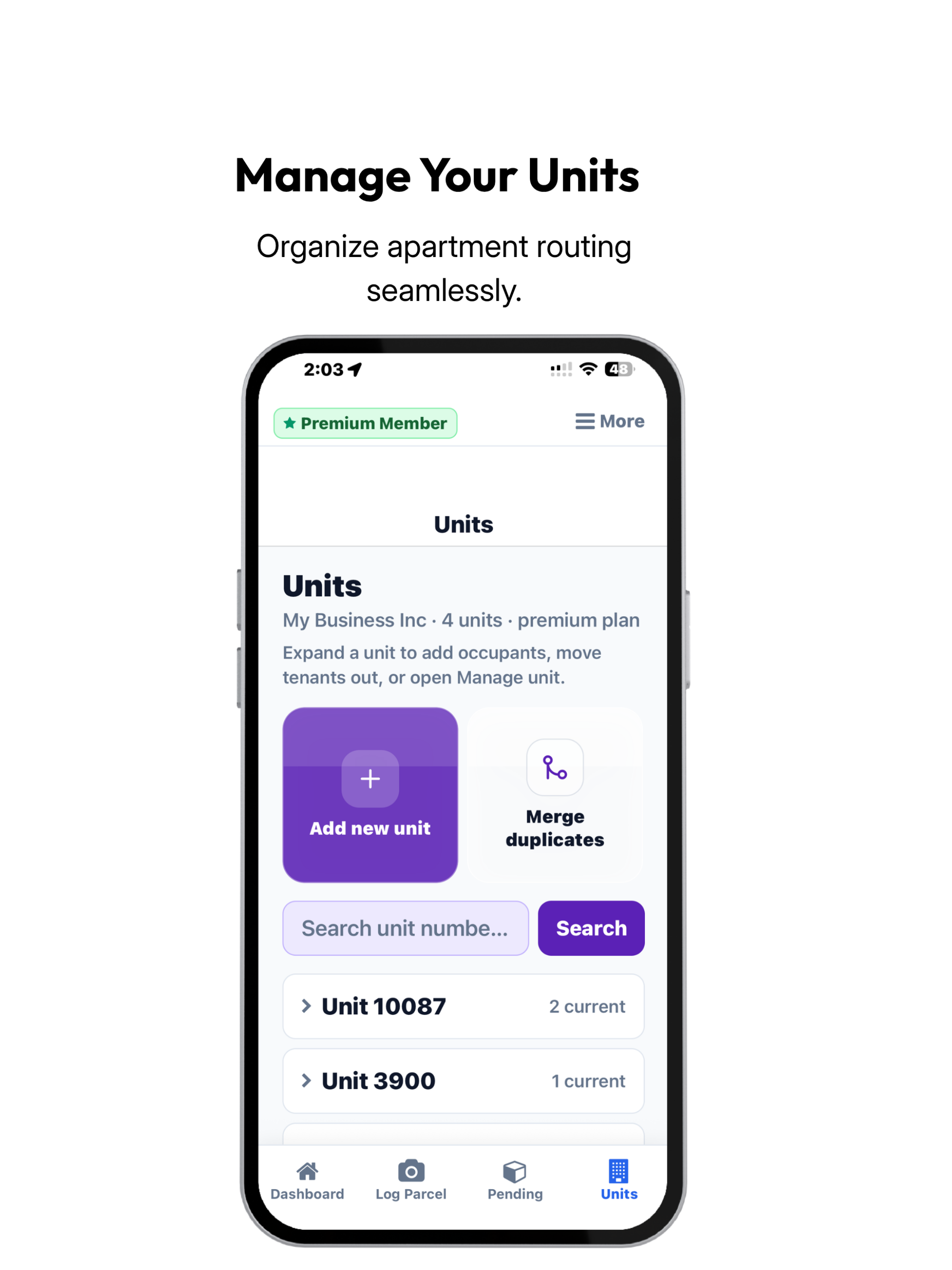 Trackkr: Package Log screenshot 19