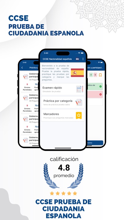 CCSE Exame Nacionalidad PRUEBA