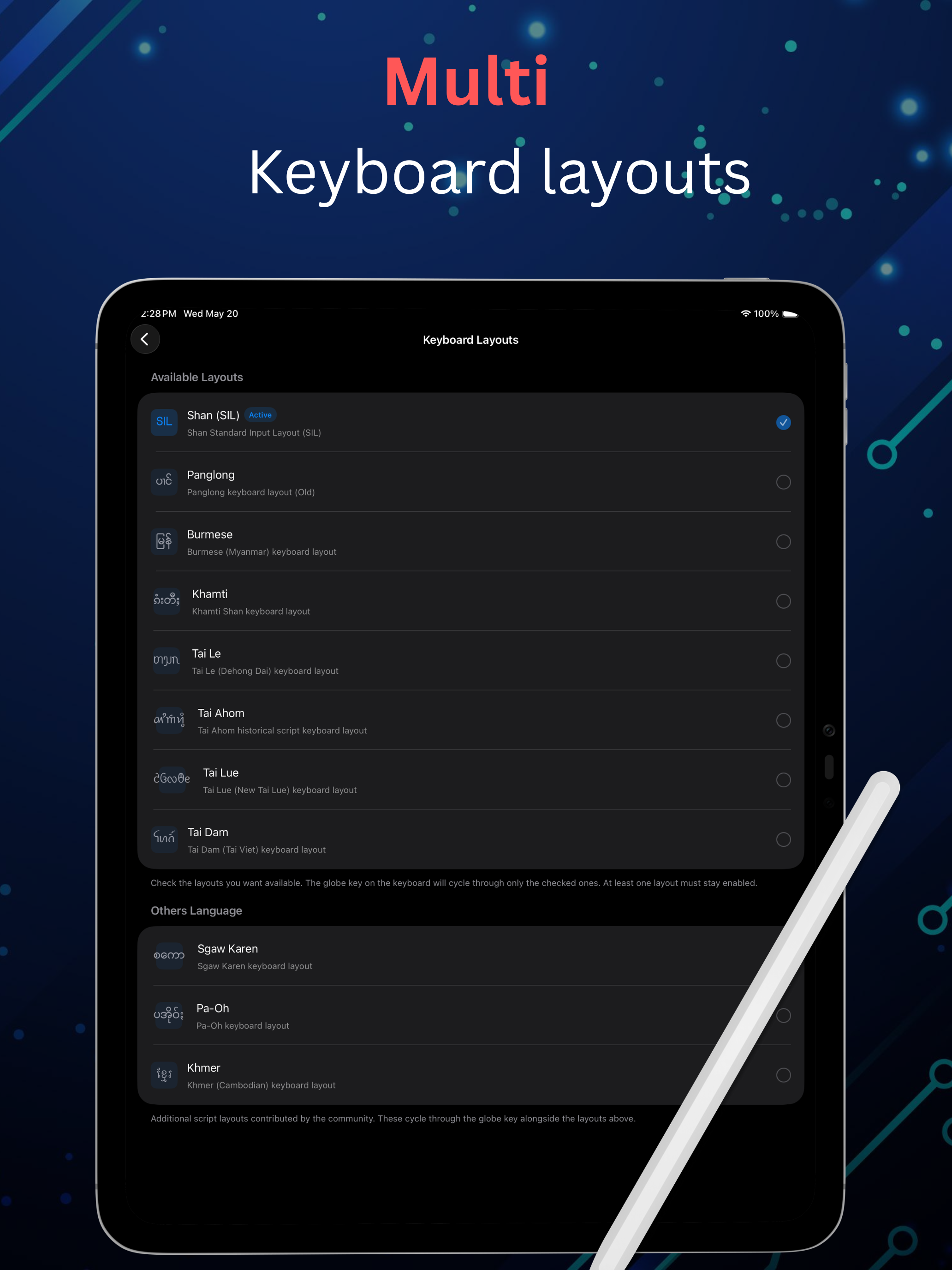 PLKeyboard - Shan Typing screenshot 9