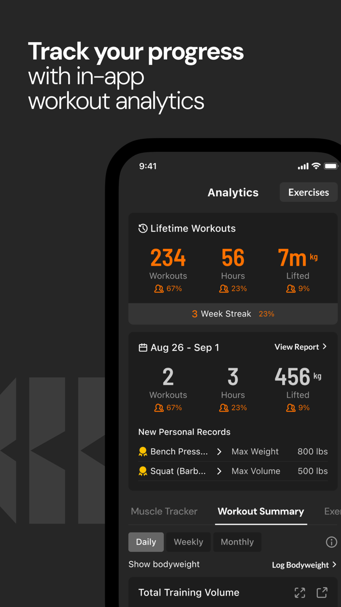 Boostcamp: Workout Tracker screenshot 5