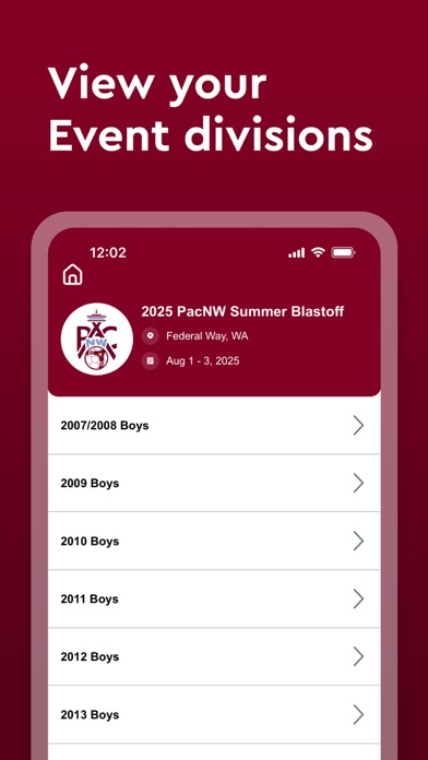 PacNW Winter Classic Screenshot