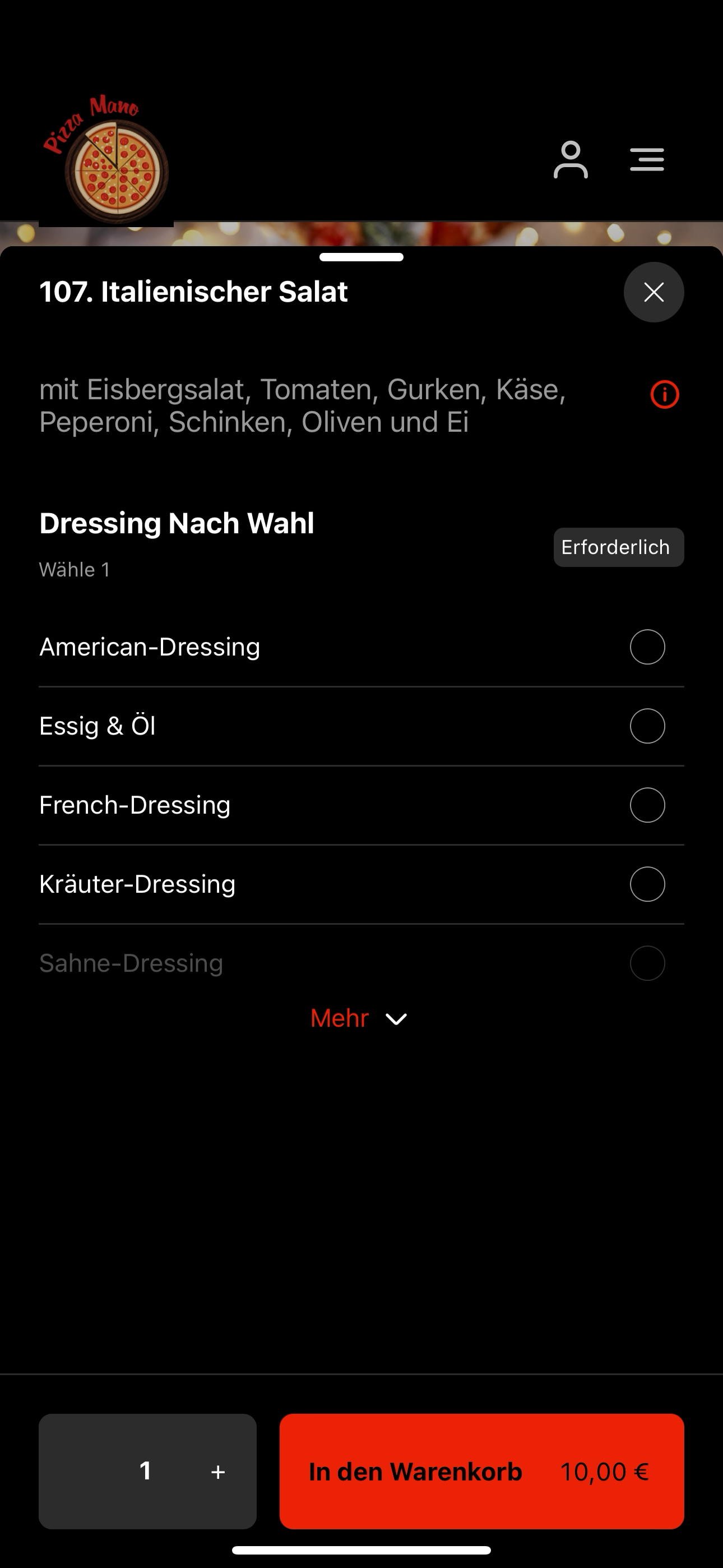 Pizza Mano screenshot 4
