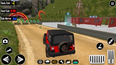 Offroad Jeep 4x4 Jeep Driving Screenshot