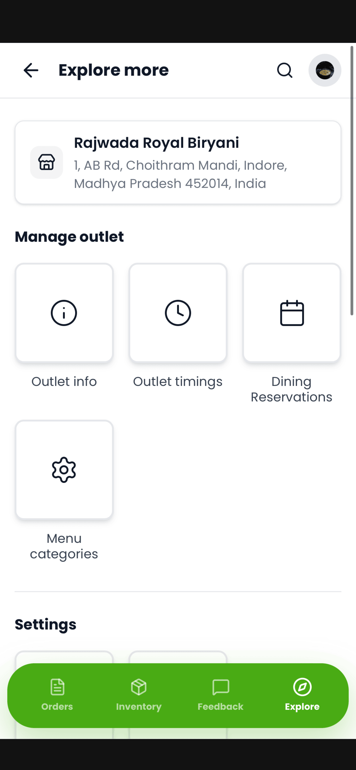 OyeChotuu Restaurant
