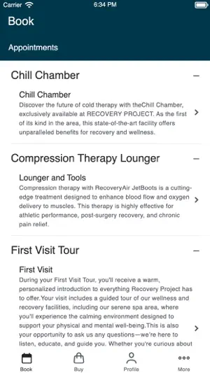 Recovery Project screenshot 2