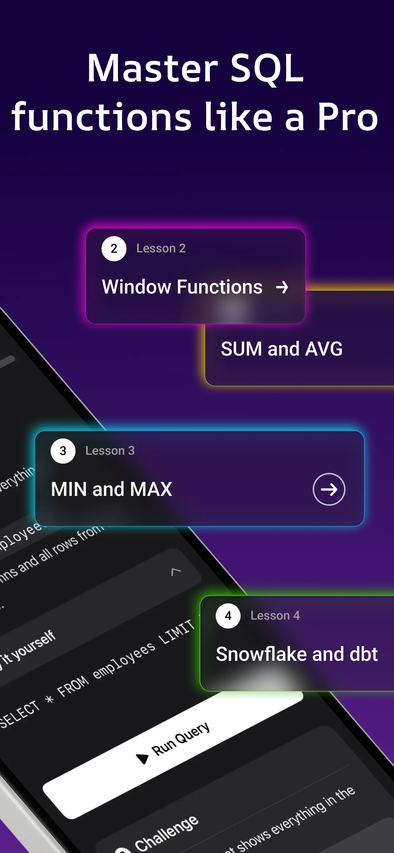 #5. Query Dojo: SQL Practice (iOS) Ved: Rasim Salimov