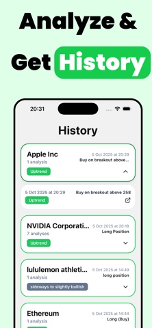 Chart AI: Profit Trade Assist iPhone screenshot