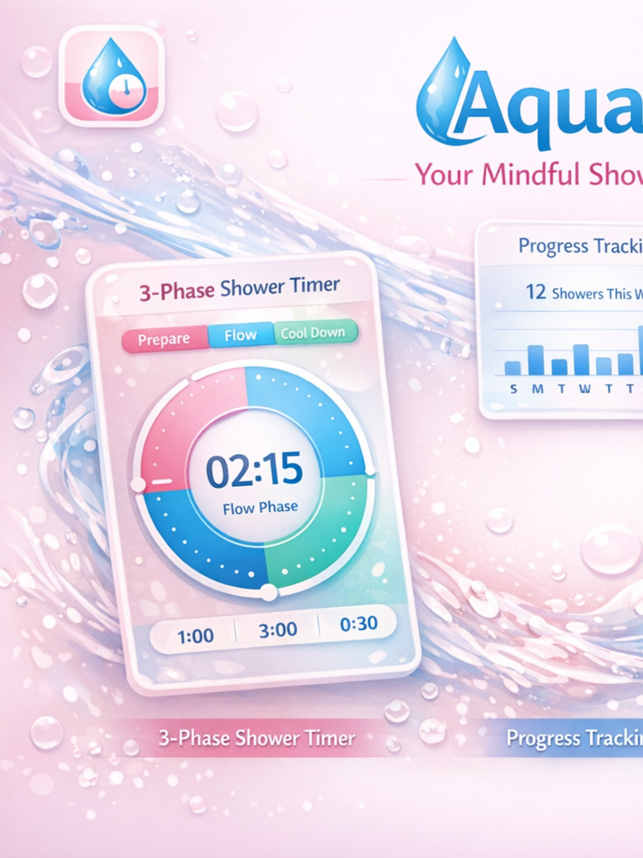 AquaFlow Shower Reminder