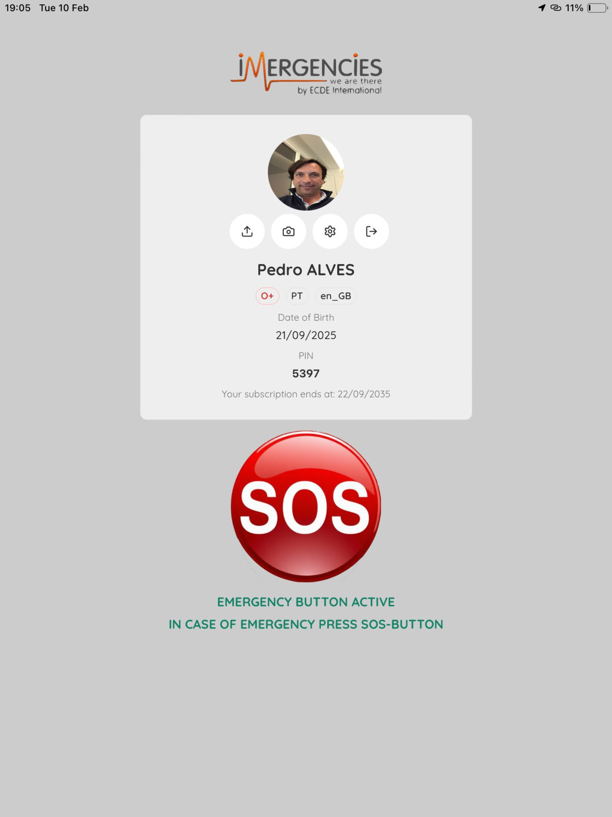 iMergencies SOS APP screenshot 6
