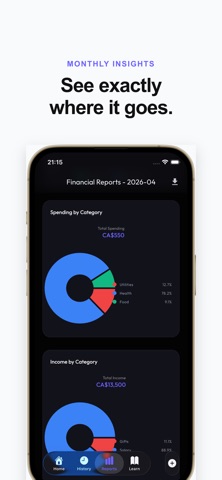 MyVista: Financial Tracker Screenshot 4 of 6