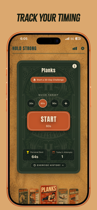 Hold Strong: Train Smarter Screenshot 3 of 5