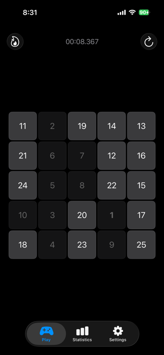 Schulte - Focus Game Screenshot 5 of 7