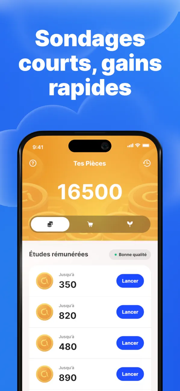 Screenshot #2 pour Appinio - Sondages rémunérés