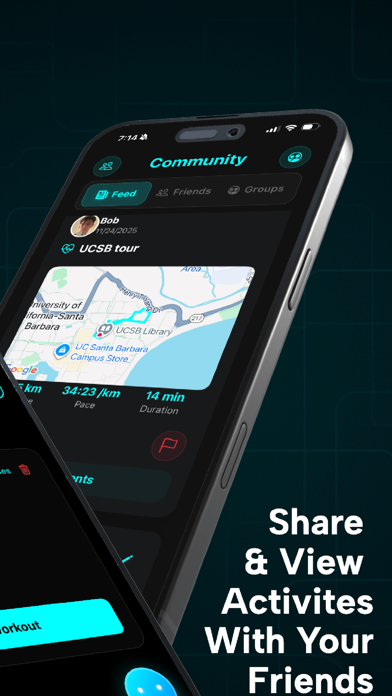 BetterU Social Fitness iPhone screenshot 2 - Health & Fitness app